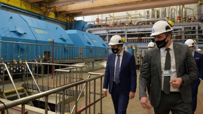 Візит на Хмельницьку АЕС. Фото: ВР Візит на Хмельницьку АЕС. Фото: ВР