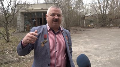 Ліквідатори аварії на ЧАЕС з Тернопільщини відвідали зону відчуження, щоб вшанувати пам'ять загиблих