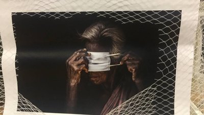 У Житомирі напередодні посилення карантинних заходів презентували виставку "Місто проти карантину" У Житомирі напередодні посилення карантинних заходів презентували виставку "Місто проти карантину"