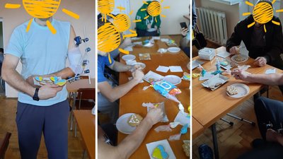 «Їм катастрофічно не вистачає спілкування». Як рубіжанка організувала для військових у шпиталі арттерапію «Їм катастрофічно не вистачає спілкування». Як рубіжанка організувала для військових у шпиталі арттерапію
