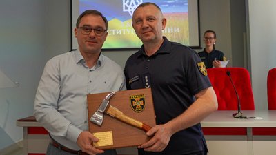 провели на пенсію рятувальника, дснс, тернопіль, юрій берестецький