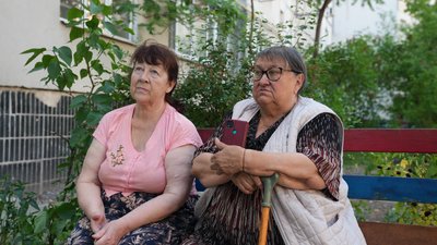 Тетяна Піскун та Віра Єрьоменко