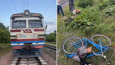 Загибель чоловіка на залізничному переїзді