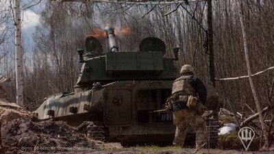 Війна, військові, артилерія, 68 окрема єгерська бригада