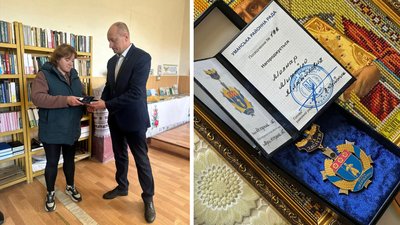 На Уманщині рідним загиблого вручили нагороду