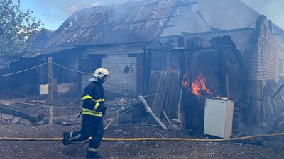 У Хустському районі під час пожежі травмувався 75-річний чоловік