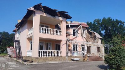 Шкода довкіллю: майже 250 тис. грн збитків внаслідок атаки РФ на пансіонат на Чернігівщині