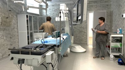 У Лубнах на Полтавщині у тестовому режимі запустили ангіограф У Лубнах на Полтавщині у тестовому режимі запустили ангіограф