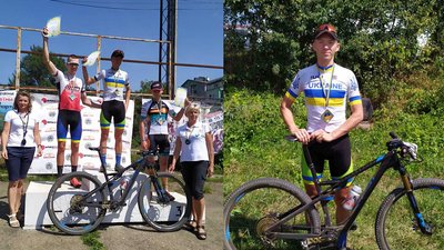 Вісім золотих: рівнянин став чемпіоном України з маунтенбайку