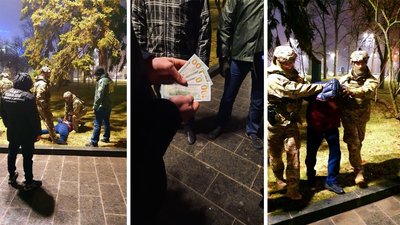 В центрі Харкова за спробу підкупу прикордонника затримали росіянина В центрі Харкова за спробу підкупу прикордонника затримали росіянина