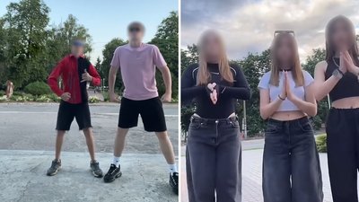 У Недригайлові підлітки танцювали під російську музику на Алеї Слави