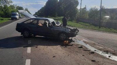 Аварія у селі Жабка