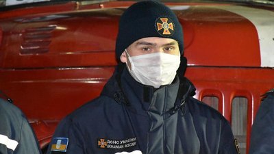 Рятувальники Дніпропетрощини допомагають гасити лісову пожежу в Чорнобильській зоні