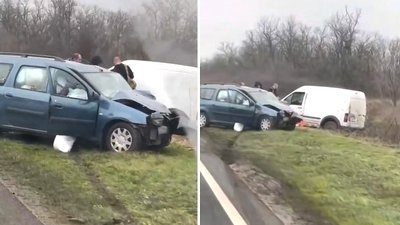 На Кіровоградщині внаслідок дорожньої аварії травмувалися двоє людей