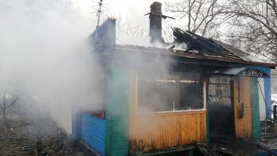 У Прилуцькому районі під час пожежі загинула літня жінка