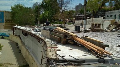 На узбережжі Одеси зафіксували незаконне будівництво