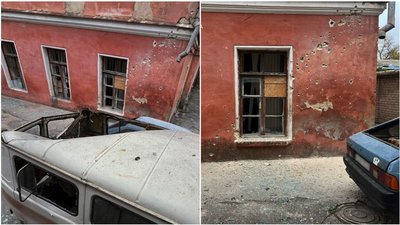 Росіяни дроном атакували медзаклад у середмісті Херсона