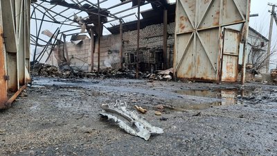 Армія РФ нанесла ракетний удар по підприємству у Запорізькому районі Армія РФ нанесла ракетний удар по підприємству у Запорізькому районі