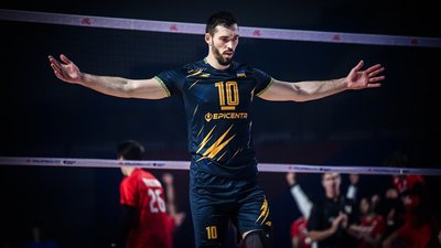 Юрій Семенюк у складі збірної України в Лізі націй з волейболу