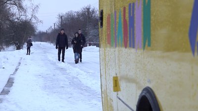 Школярі Сагунівської громади на Черкащині добираються до школи новим автобусом Школярі Сагунівської громади на Черкащині добираються до школи новим автобусом