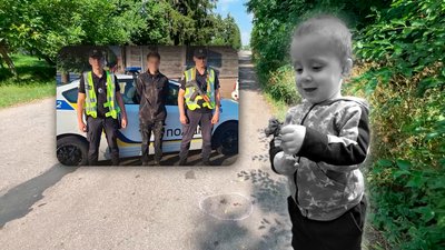 Місце ДТП, затримання водія та загиблий хлопчик на Прилуччині, якого збила автівка
