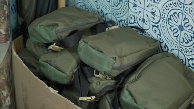 В Олександрії збирають набори для саперів В Олександрії збирають набори для саперів