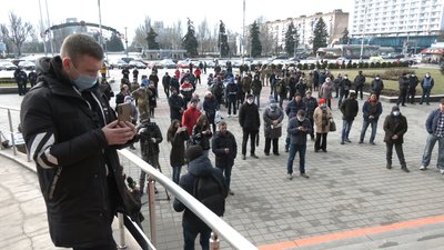 У Запоріжжі відбувся мітинг проти високих тарифів