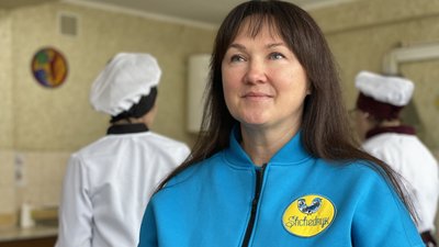 Співзасновниця фонду "Щедрик" Наталя Горбенко. Співзасновниця фонду "Щедрик" Наталя Горбенко.