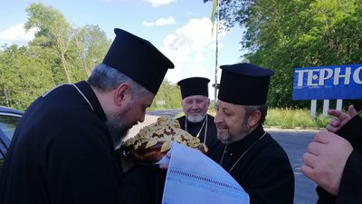 На Тернопільщину прибув предстоятель ПЦУ Блаженнійший Епіфаній На Тернопільщину прибув предстоятель ПЦУ Блаженнійший Епіфаній