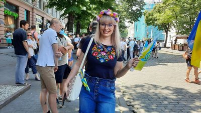 В Одесі стартував марш вишиванок