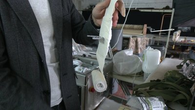 Спеціальна технологія дозволяє бандажу не розмотуватись