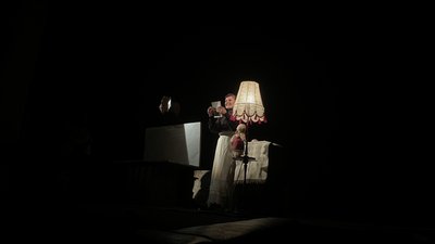 Вистава про Лесю, вистава, сцена, Лідія Корницька, лесині листи, театр ляльок, актори