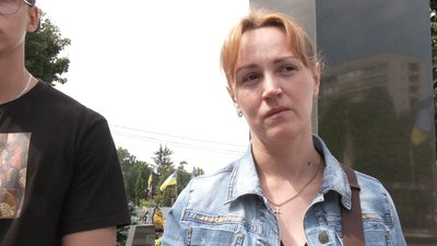 Людмила Затилюк каже, що Олександр віддав серце за Україну Людмила Затилюк каже, що Олександр віддав серце за Україну