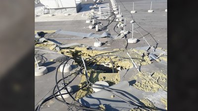 Наслідки обстрілів Квітневої громади на Житомирщині Наслідки обстрілів Квітневої громади на Житомирщині