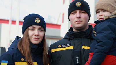 Родина рятувальників з Луганщини служать на Волині 