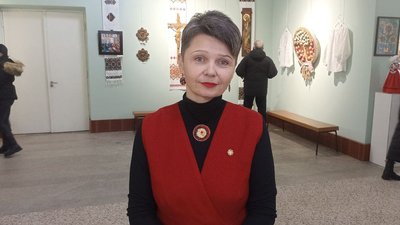 Організаторка виставик Уляна Джигринюк Організаторка виставик Уляна Джигринюк