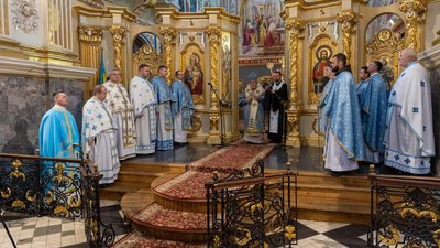 У Тернополі вірні УГКЦ відзначають храмовий празник У Тернополі вірні УГКЦ відзначають храмовий празник