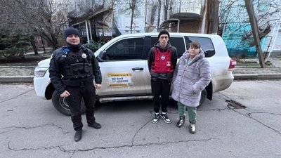 Херсонщина, евакуація, поліція, Комишани