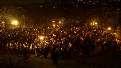 Будапешт, протест через скандал щодо жорстокого поводження у центрі для неповнолітніх