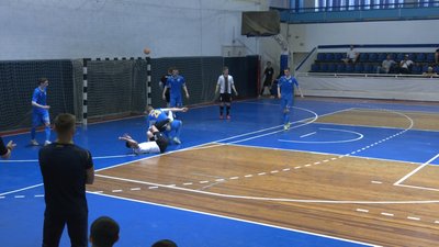 У Запоріжжі команди з Рівного та Донецька зіграли матч чемпіонату України з футзалу