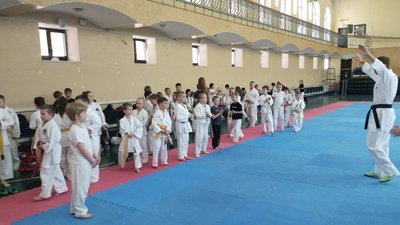 У Сумах відбувся майстер-клас з карате У Сумах відбувся майстер-клас з карате