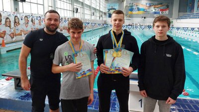 Сумчани здобули медалі чемпіонату України з плавання