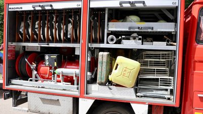 Чотири пожежні авто передали німецькі благодійники на Львівщину