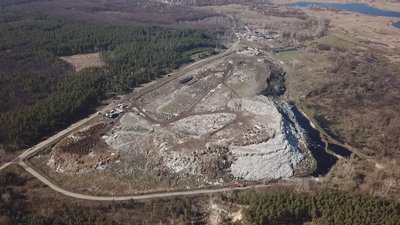 Ця пожежа на сміттєзвалищі вже п’ята від початку року Ця пожежа на сміттєзвалищі вже п’ята від початку року