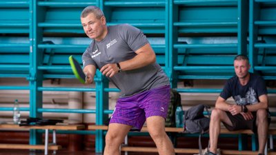 Олексій Тарарака, тренування з піклболу, піклбол