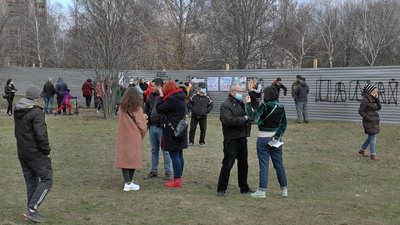 «Щоб було, де відпочивати»: у Полтаві протестували проти ймовірної забудови берега Ворскли