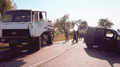 В аварії на Франківщині травмувалися двоє людей