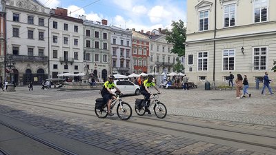 Львівські велопатрульні розповіли про чергування та особливості роботи Львівські велопатрульні розповіли про чергування та особливості роботи