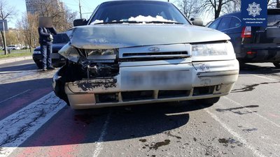 Аварія з чотирма автомобілями сталася у Сумах Аварія з чотирма автомобілями сталася у Сумах
