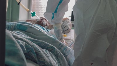 В лікарнях Івано-Франківщини 55% пацієнтів з COVID-19 — киснезалежні